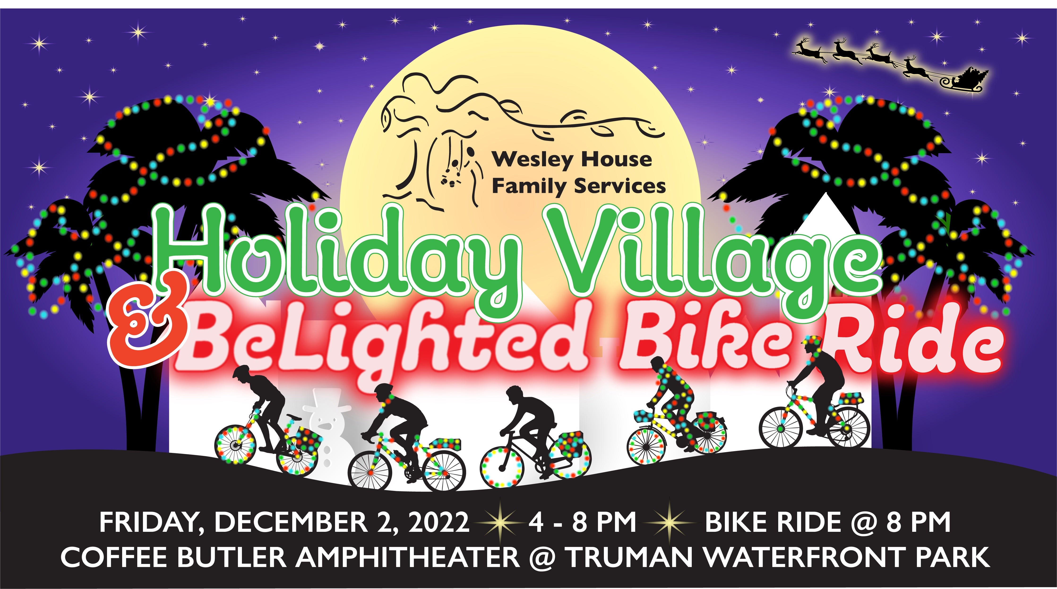 Holiday Village and BeLighted Bike Ride